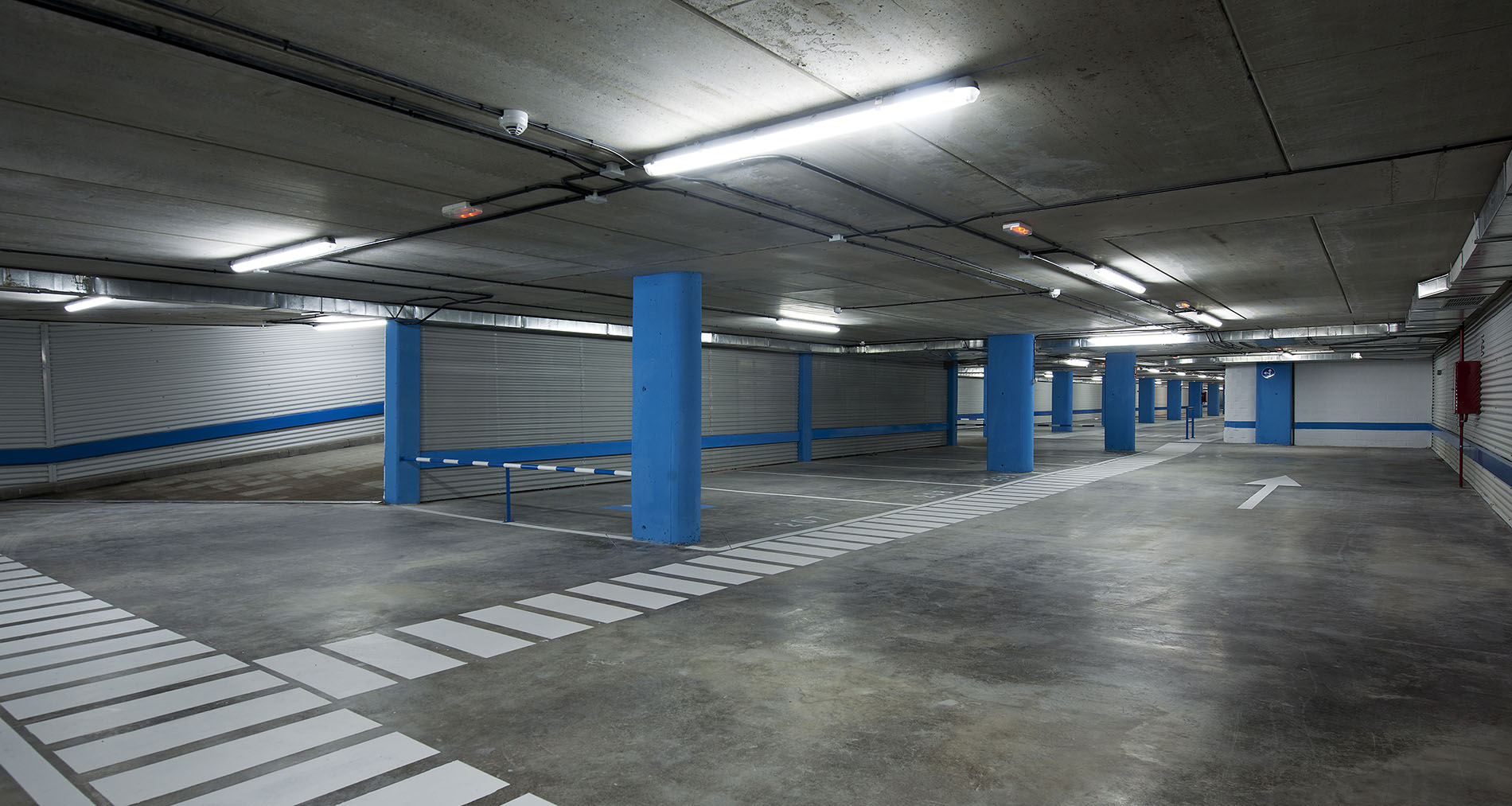 Construction of four underground parking in Rivas Vaciamadrid