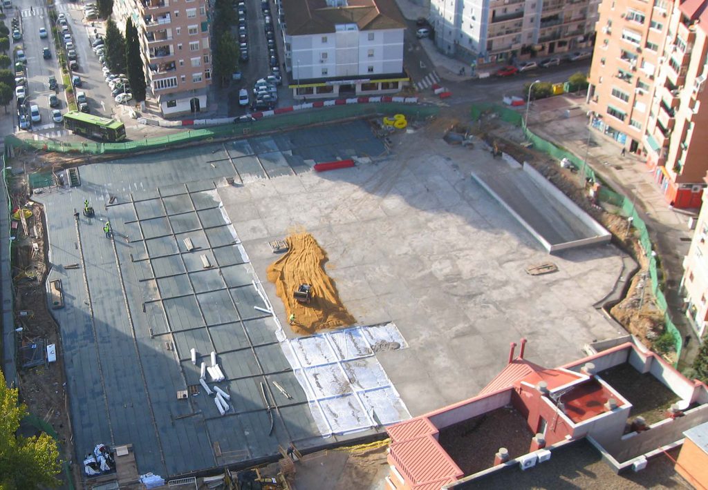 Aparcamiento subterráneo “Plaza de la Habana” en Torrejón de Ardoz